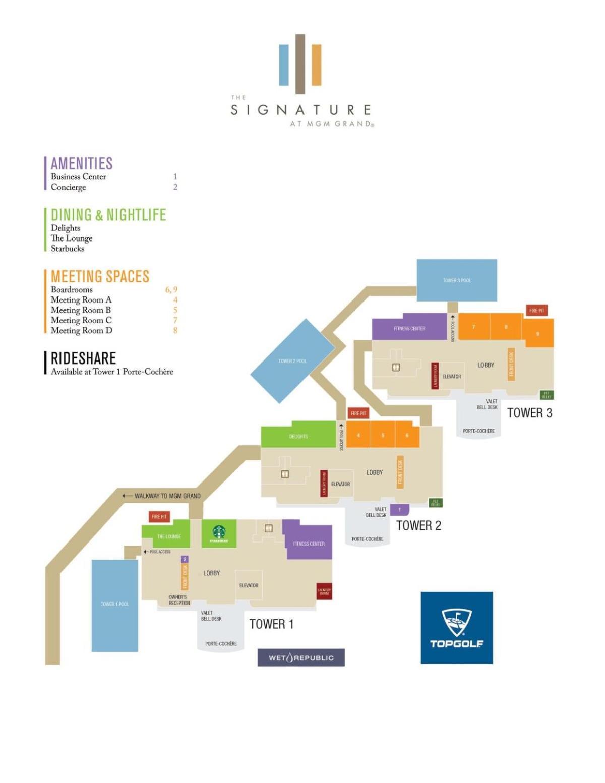 Mgm Signature-17-606 Jacuzzi Studio Las Vegas Bagian luar foto